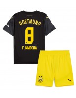 Borussia Dortmund Felix Nmecha #8 Vieraspaita Lasten 2024-25 Lyhythihainen (+ shortsit)